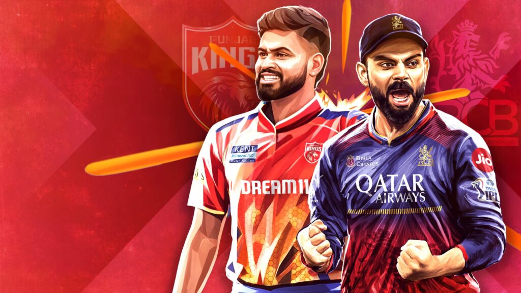 rcb vs pbks qualifier 1